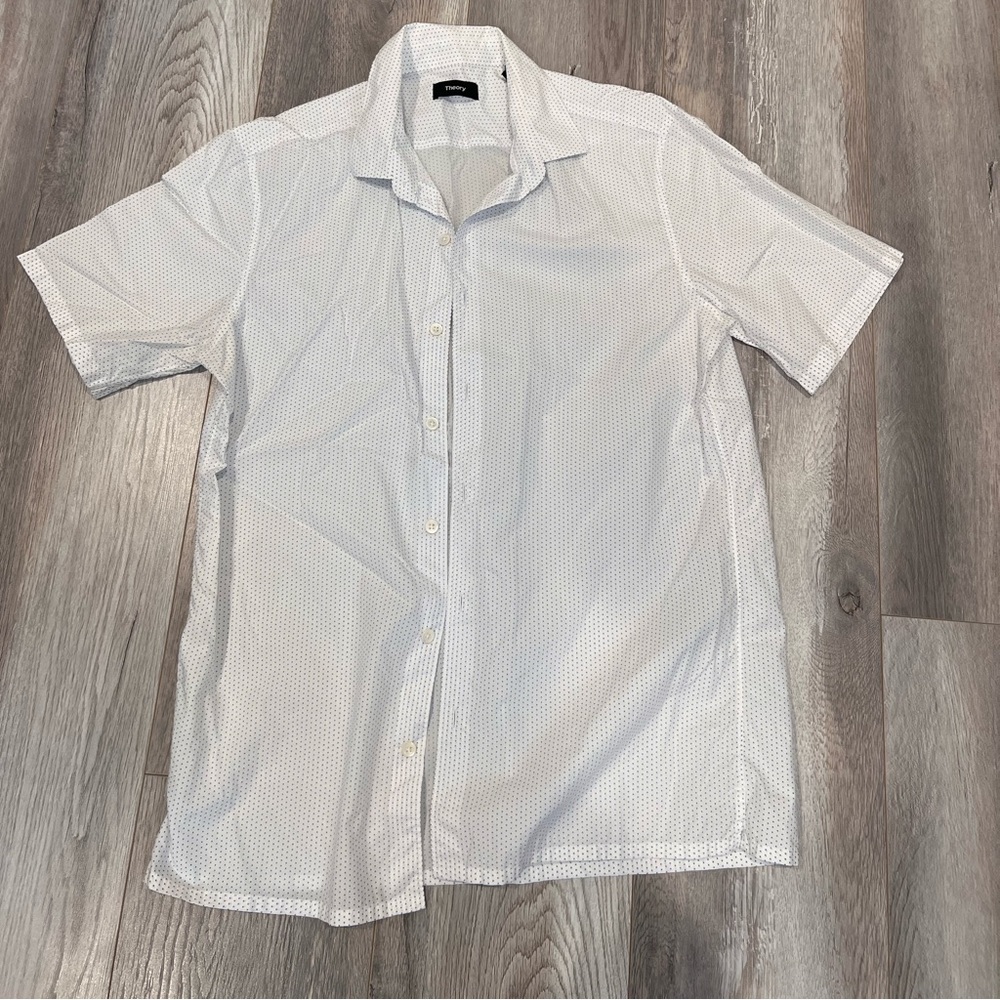 Mens Theory button up shirt